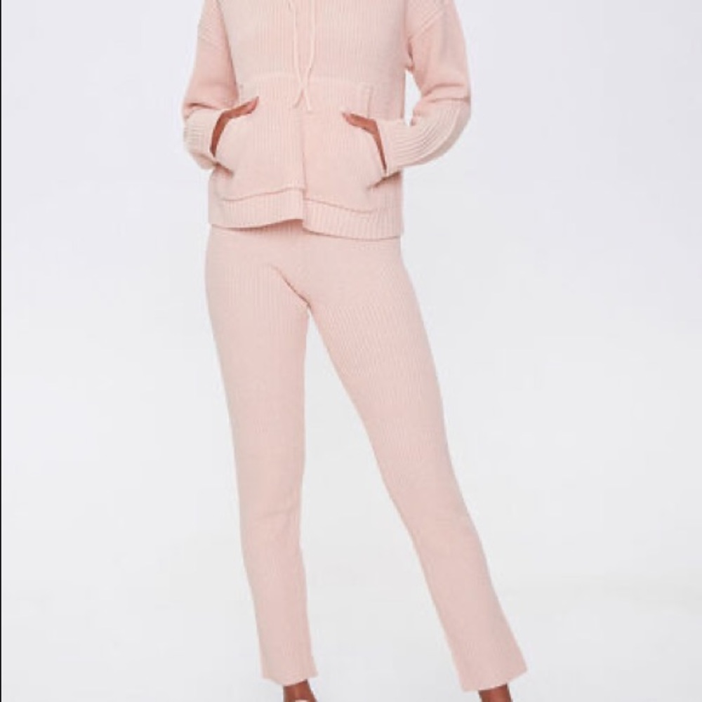 Light Pink Sweater Set